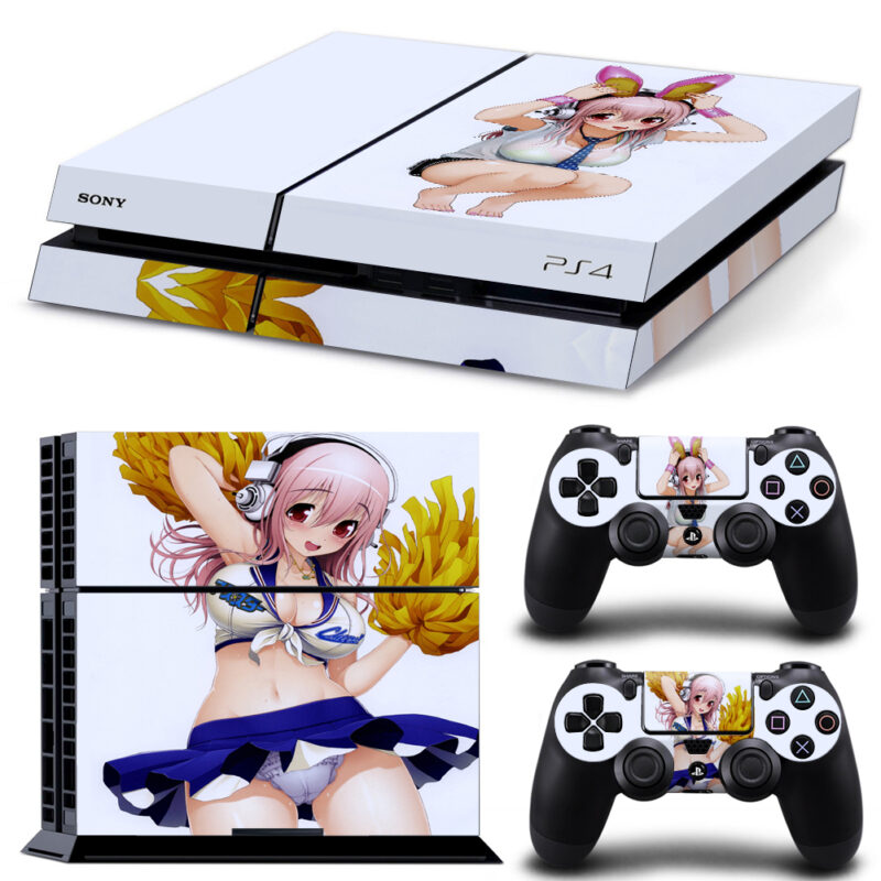 Super Sonico PS4 Skin Sticker