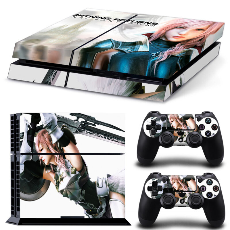 Lightning Returns: Final Fantasy XIII PS4 Skin Sticker Design 3