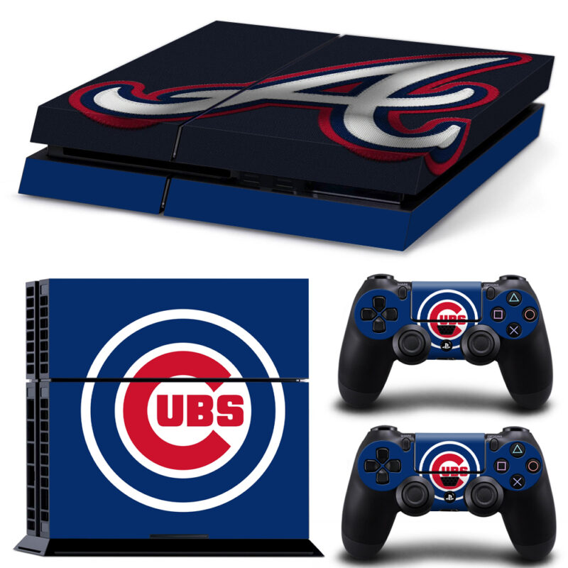 Chicago Cubs PS4 Skin Sticker