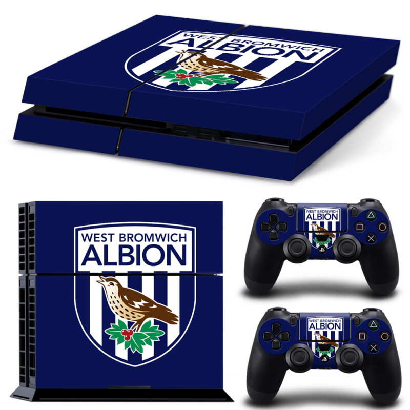 West Bromwich Albion PS4 Skin Sticker Design 4