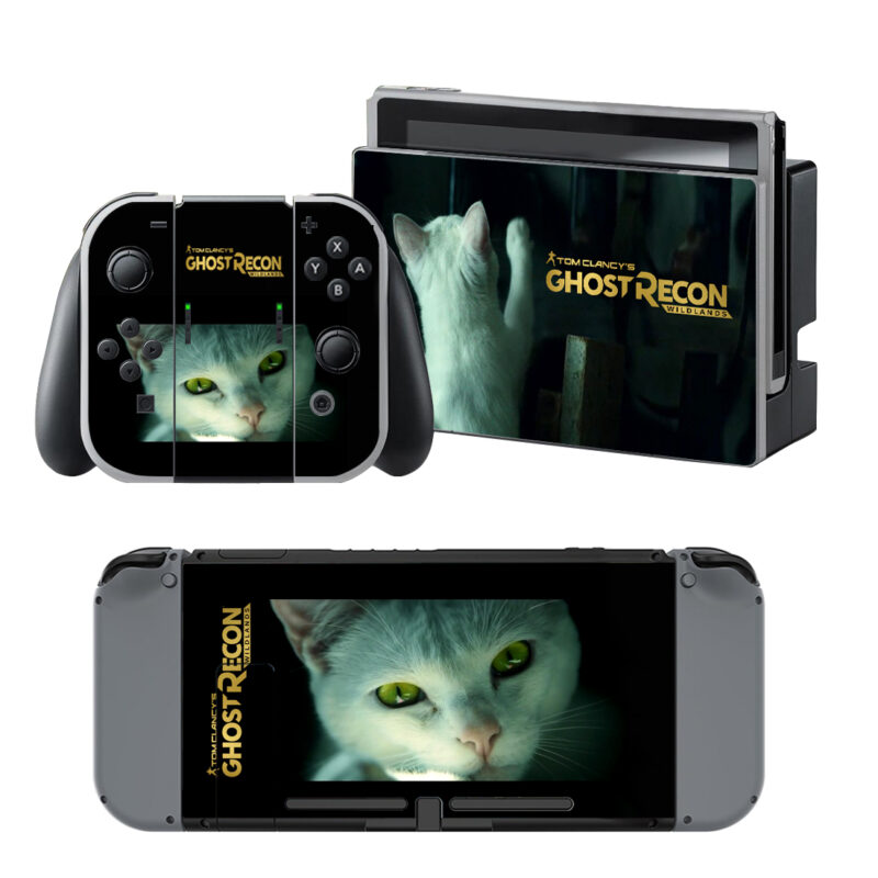 Tom Clancy's Ghost Recon Wildlands Decal Cover For Nintendo Switch & Nintendo Switch OLED