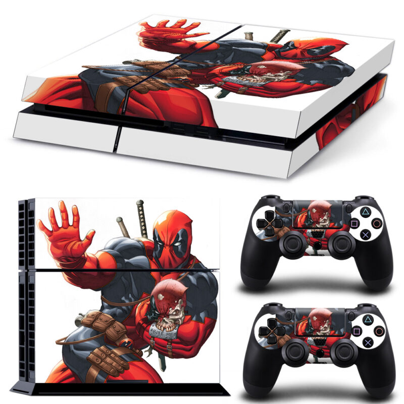 Deadpool PS4 Skin Sticker Design 18