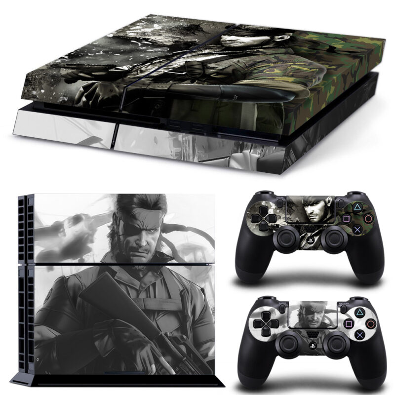 Big Boss Metal Gear PS4 Skin Sticker