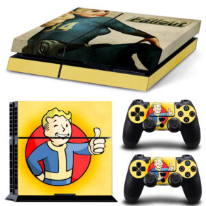 Fallout Vault Boy PS4 Skin Sticker Design 1