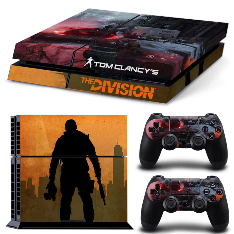 Tom Clancy's The Division Game PS4 Skin Sticker Design 2