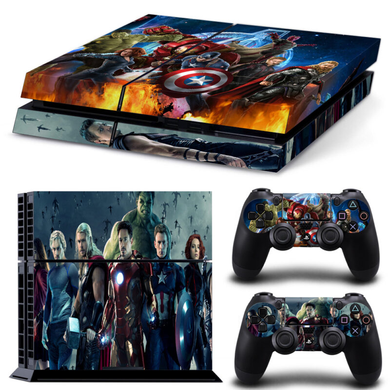 Avengers: Age Of Ultron PS4 Skin Sticker