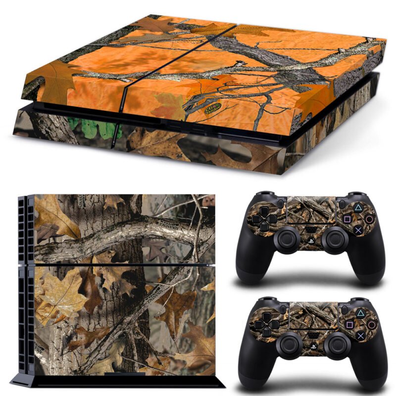 Forest Camouflage PS4 Skin Sticker