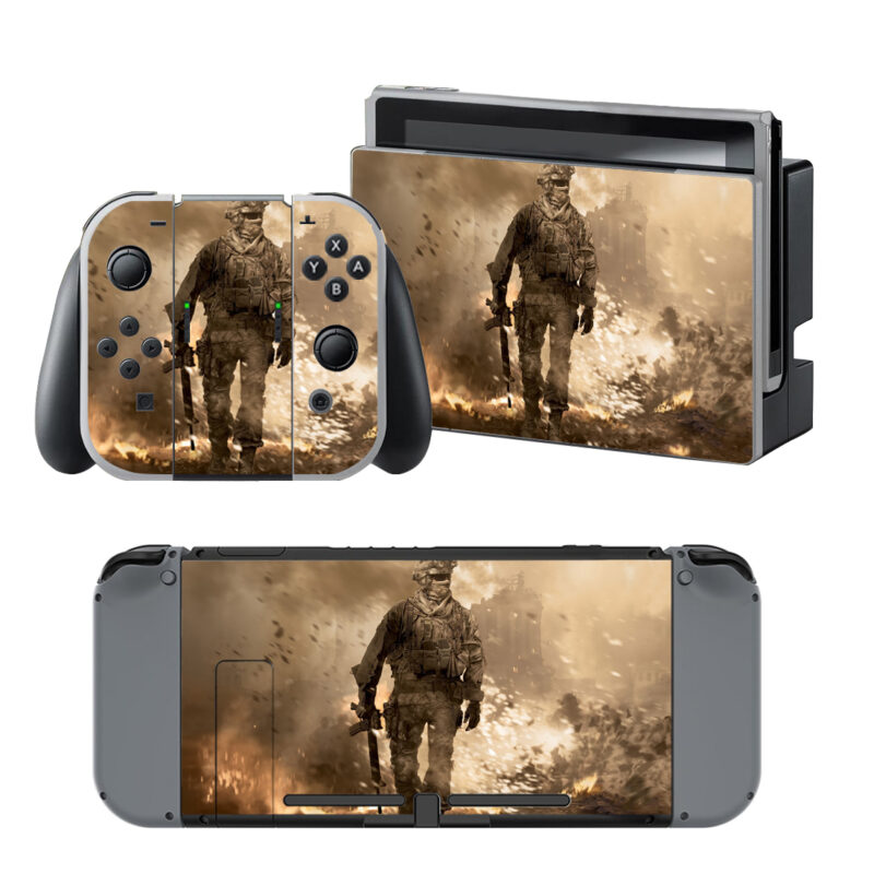 Call Of Duty Modern Warfare 2 Decal Cover For Nintendo Switch & Nintendo Switch OLED