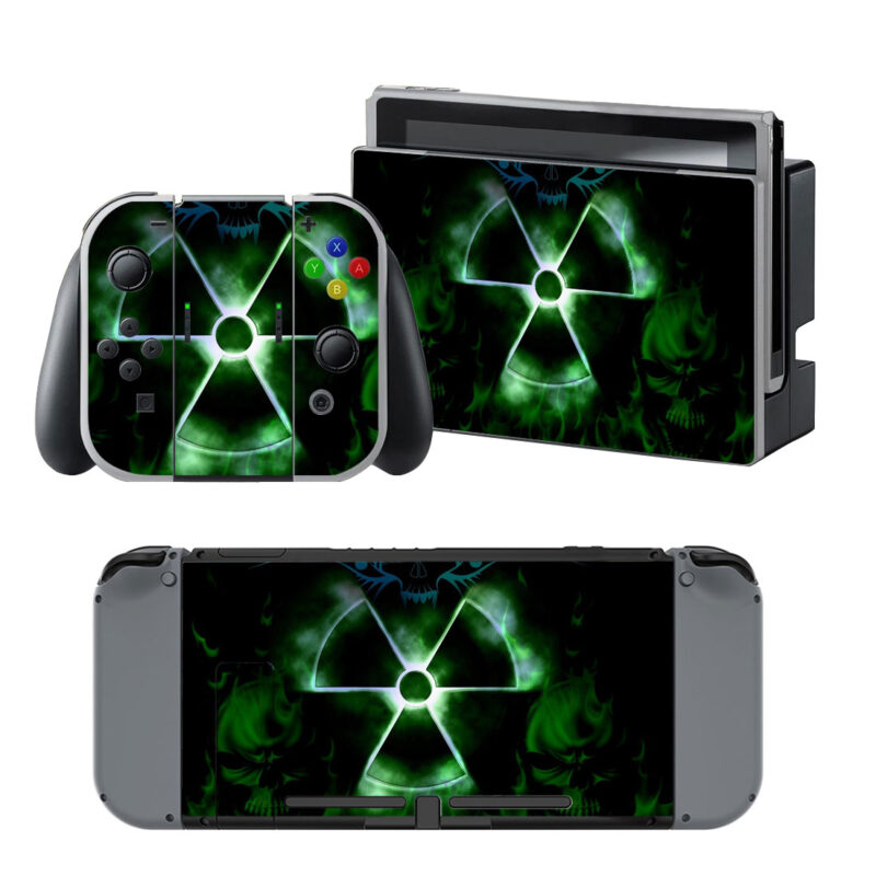 Sci Fi Biohazard Decal Cover For Nintendo Switch & Nintendo Switch OLED