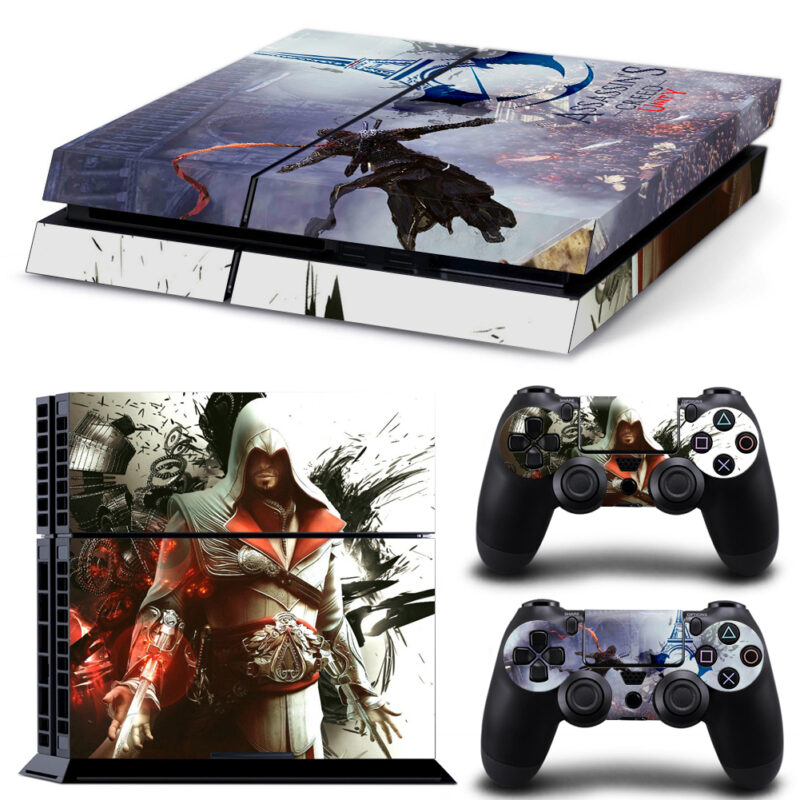 Assassin's Creed Unity Game PS4 Skin Sticker Design 4