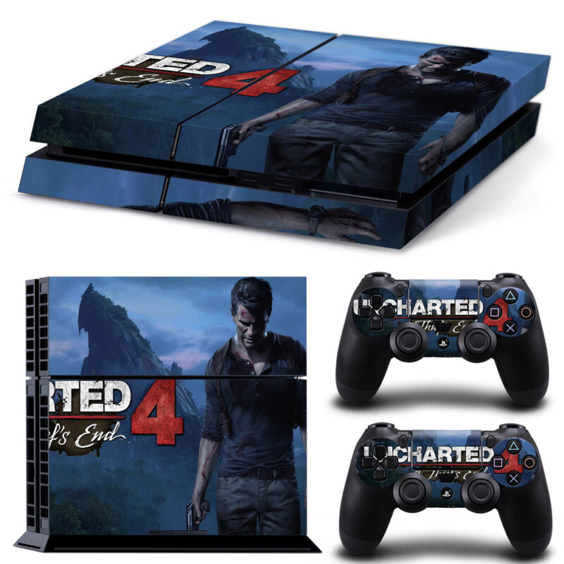 Uncharted 4: A Thief's End Game PS4 Skin Sticker