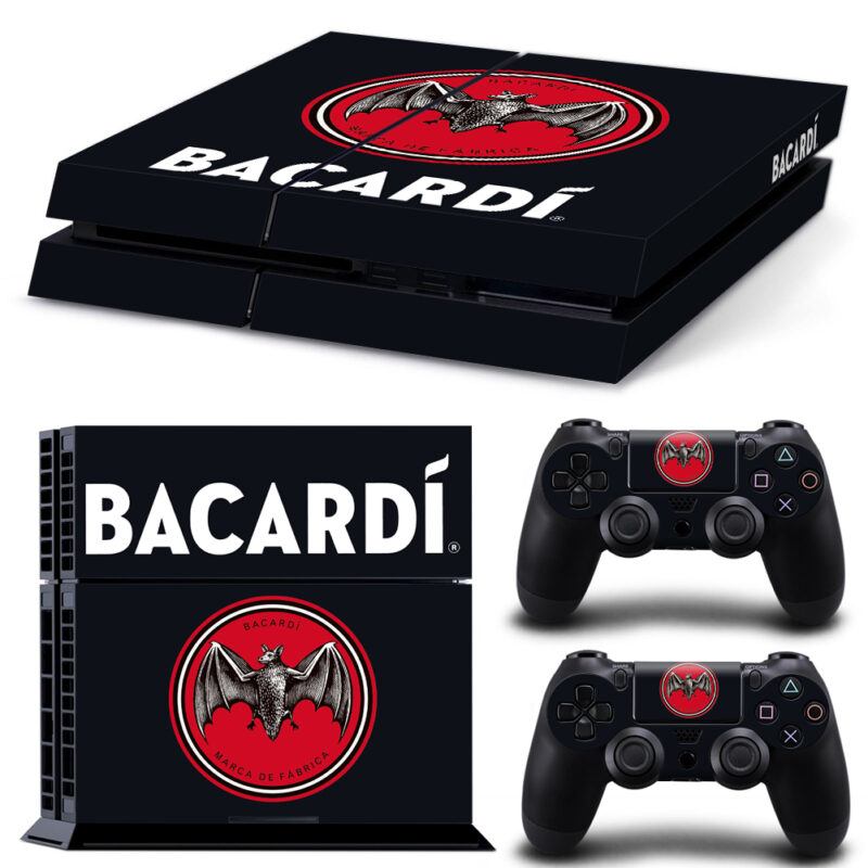 Bacardi PS4 Skin Sticker