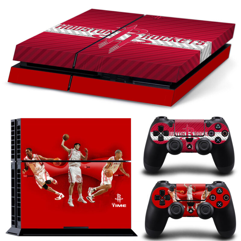 Houston Rockets Basketball Team PS4 Skin Sticker