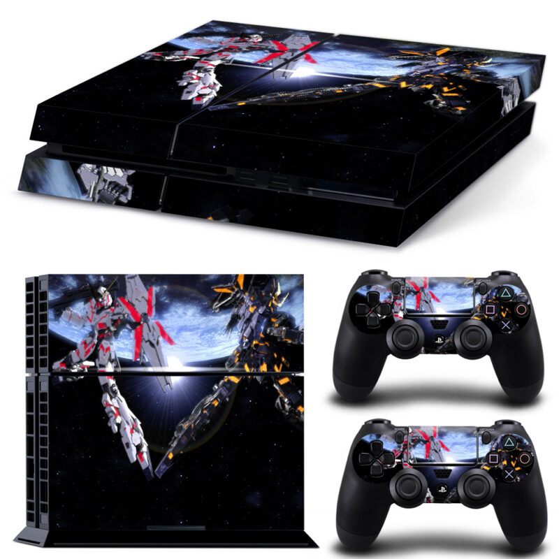 Mobile Suit Gundam Unicorn PS4 Skin Sticker