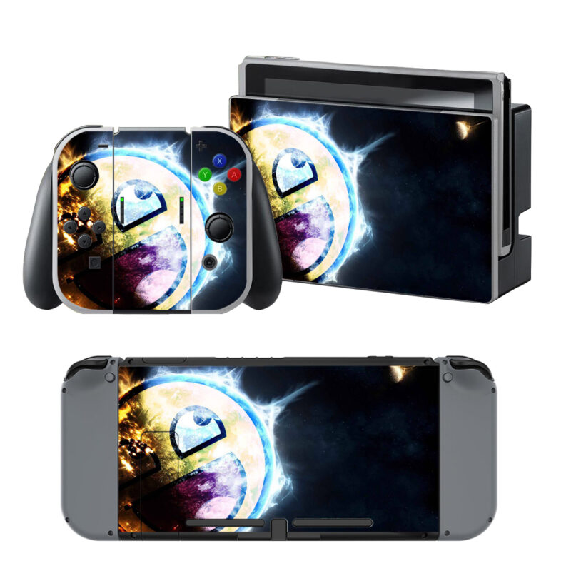 Epic Smile Space Decal Cover For Nintendo Switch & Nintendo Switch OLED