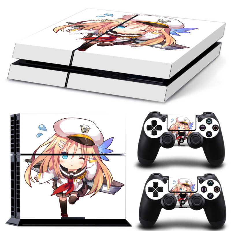 Warship Girls Game PS4 Skin Sticker