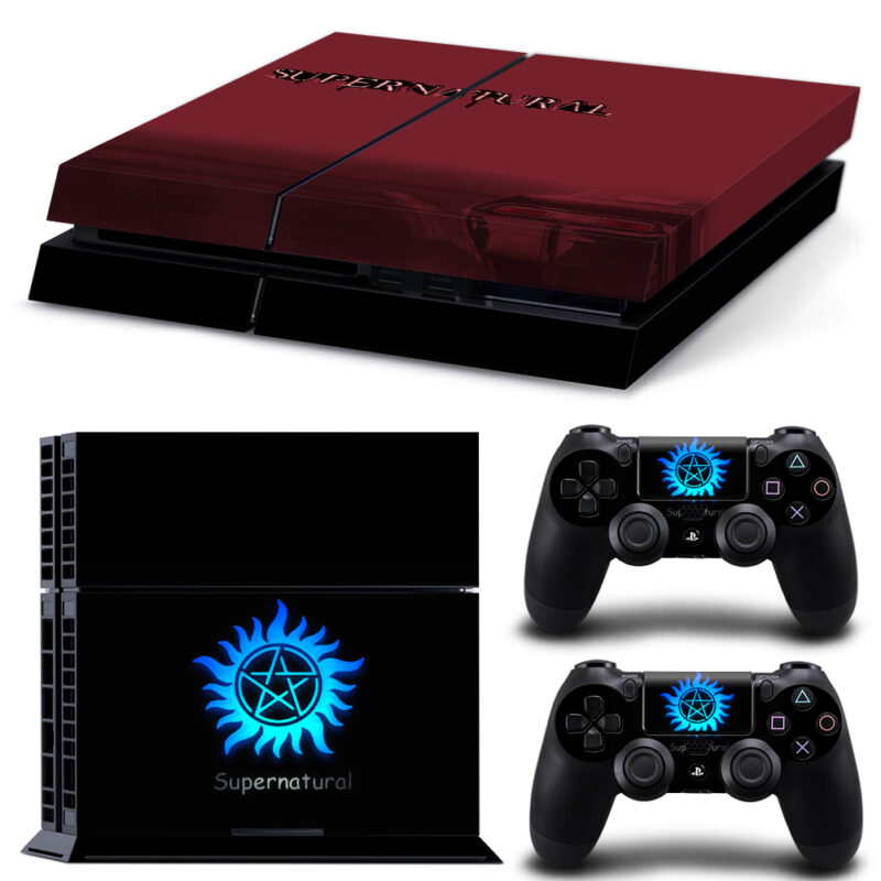 Supernatural PS4 Skin Sticker