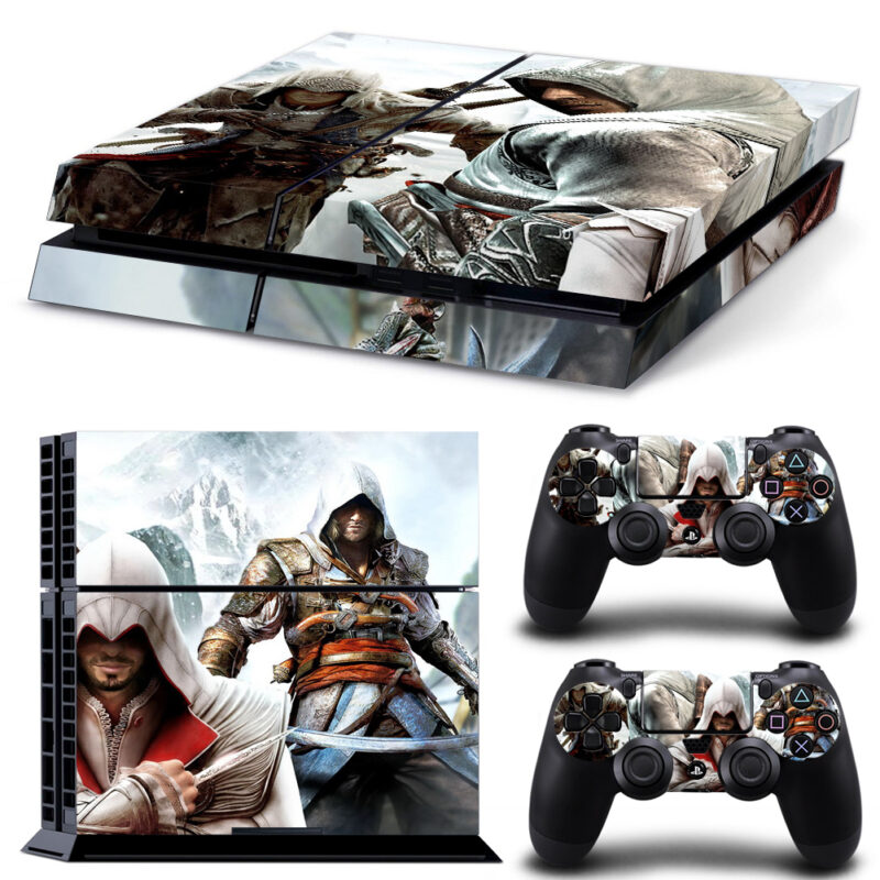 Assassin's Creed Skin Sticker For PS4 And Controllers