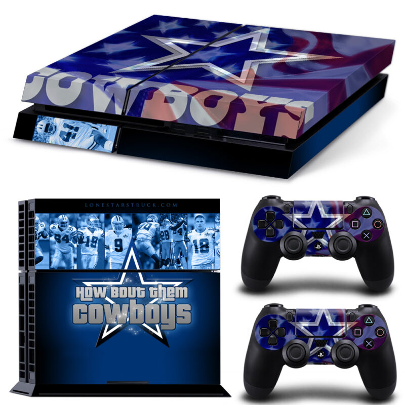 How Bout Them Cowboys PS4 Skin Sticker