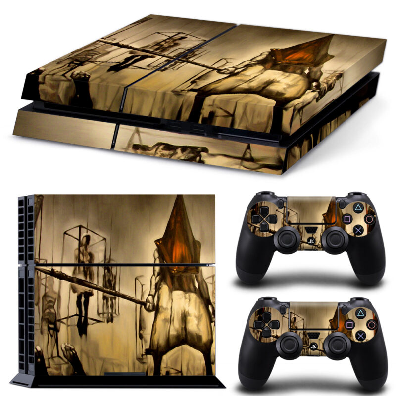 Silent Hill Pyramid Head PS4 Skin Sticker