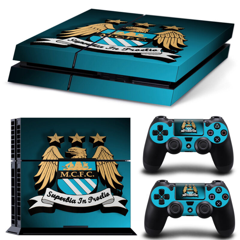 M.C.F.C. Superbia In Proelio Skin Sticker For PS4 And Controllers Design 1