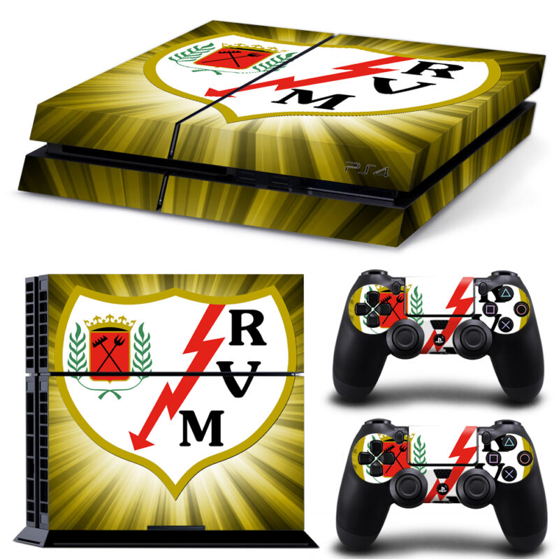 Rayo Vallecano PS4 Skin Sticker