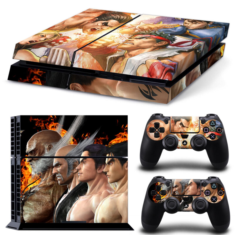 Tekken 5 Game PS4 Skin Sticker