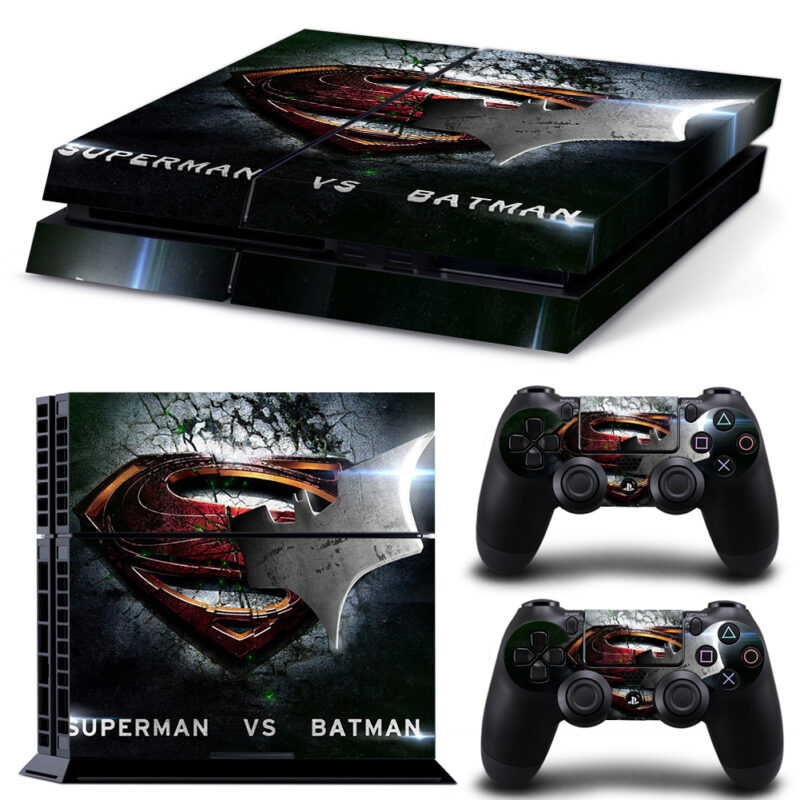 Batman Vs Superman PS4 Skin Sticker