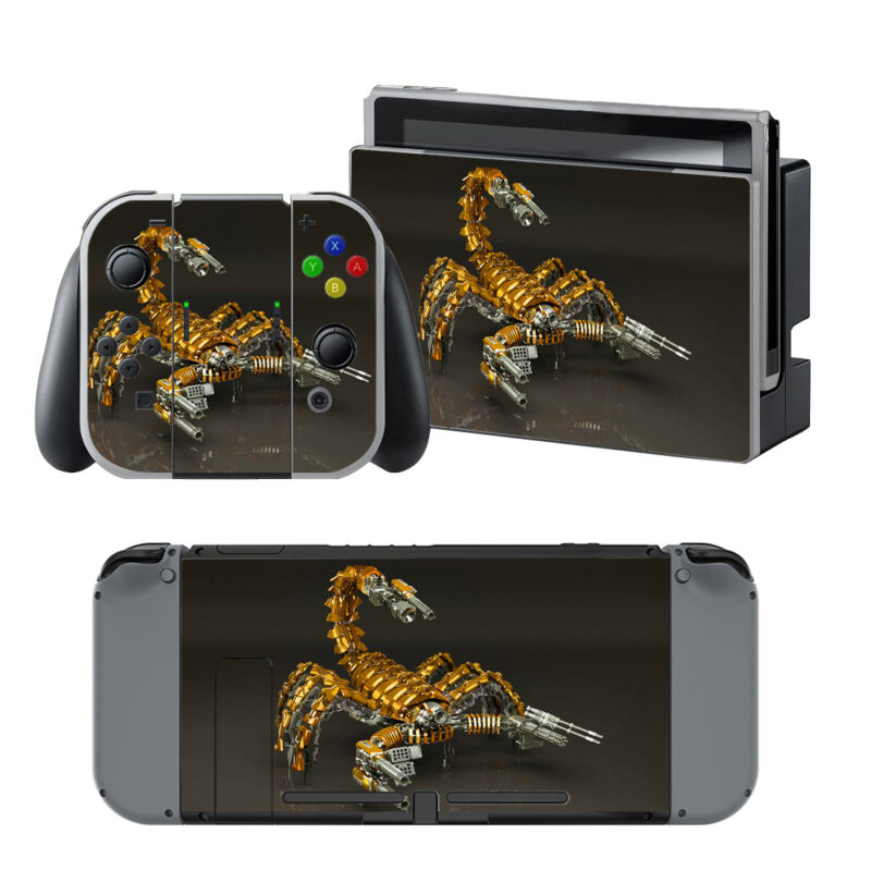 Robotic Scorpion Decal Cover For Nintendo Switch & Nintendo Switch OLED