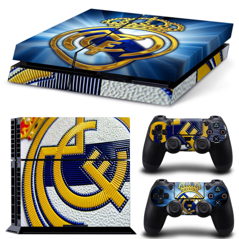 Real Madrid Patch And PS4 Skin Sticker