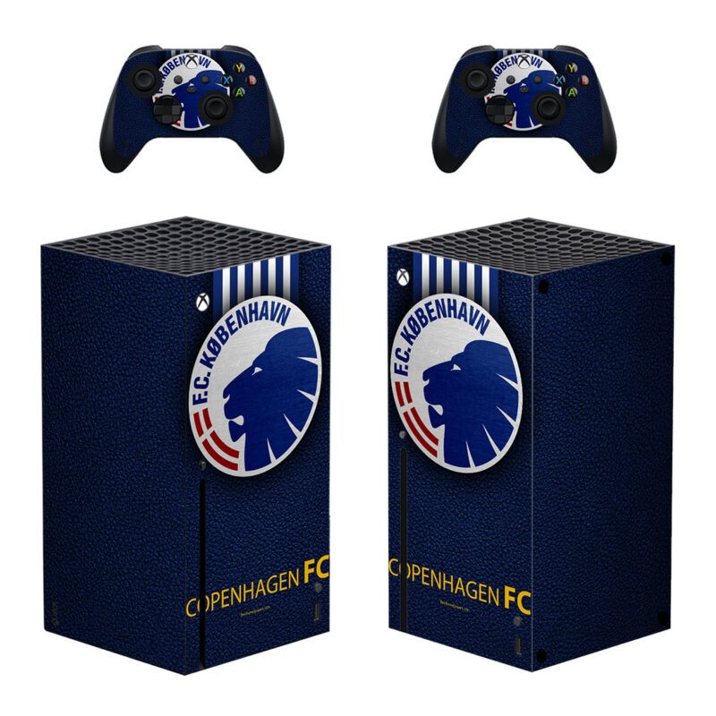 F.C. Copenhagen Skin Sticker For Xbox Series X And Controllers Design 1