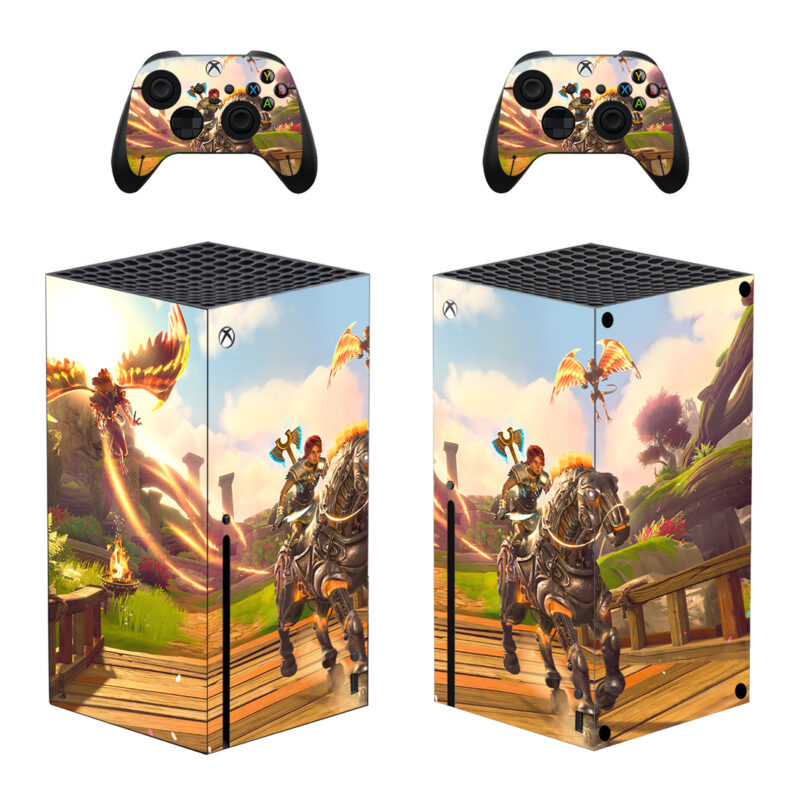 Immortals Fenyx Rising Game Skin Sticker For Xbox Series X And Controllers