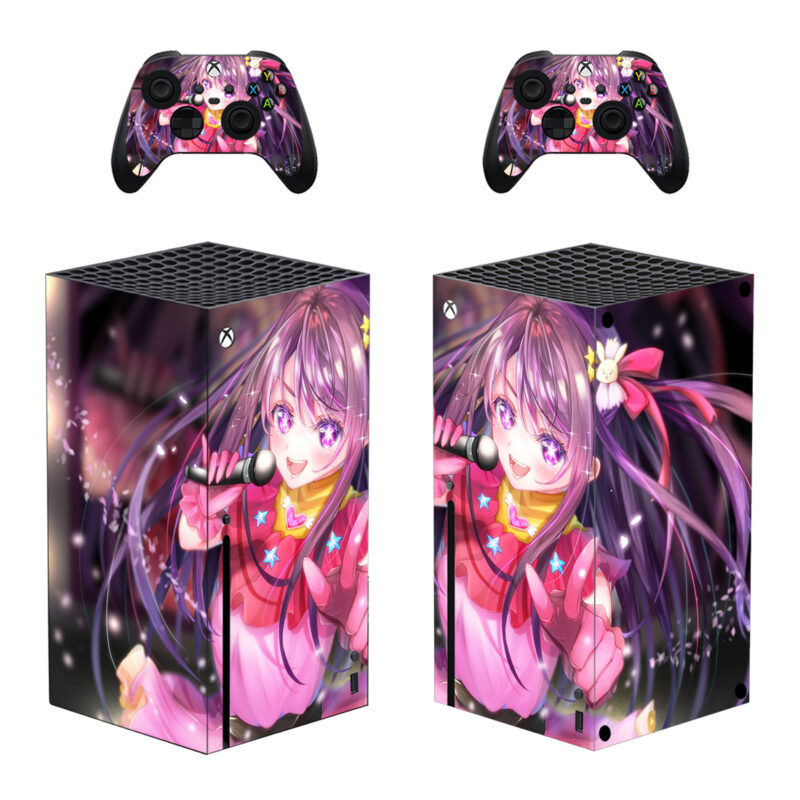 Ai Hoshino Anime Oshi No Ko Skin Sticker For Xbox Series X And Controllers Design 2