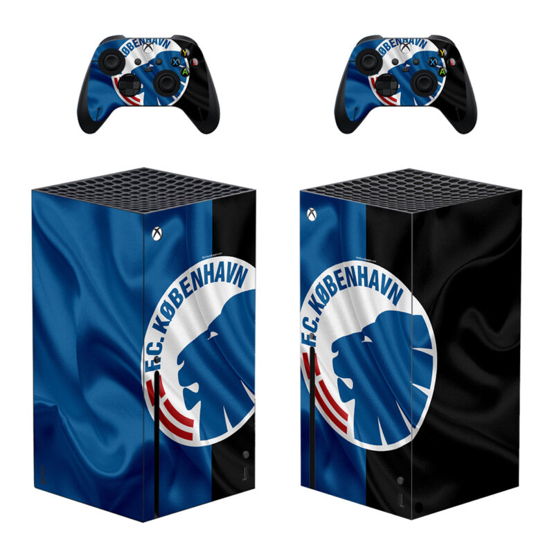 F.C. Copenhagen Decal Cover For Xbox Series X And Controllers