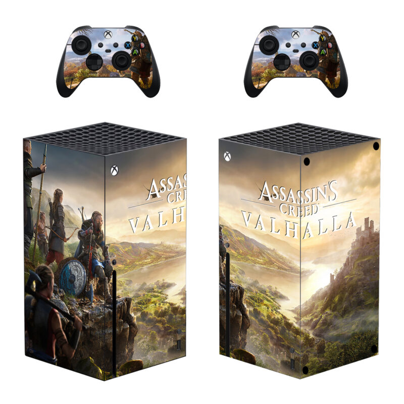 Assassin's Creed Valhalla Skin Sticker For Xbox Series X And Controllers Design 5