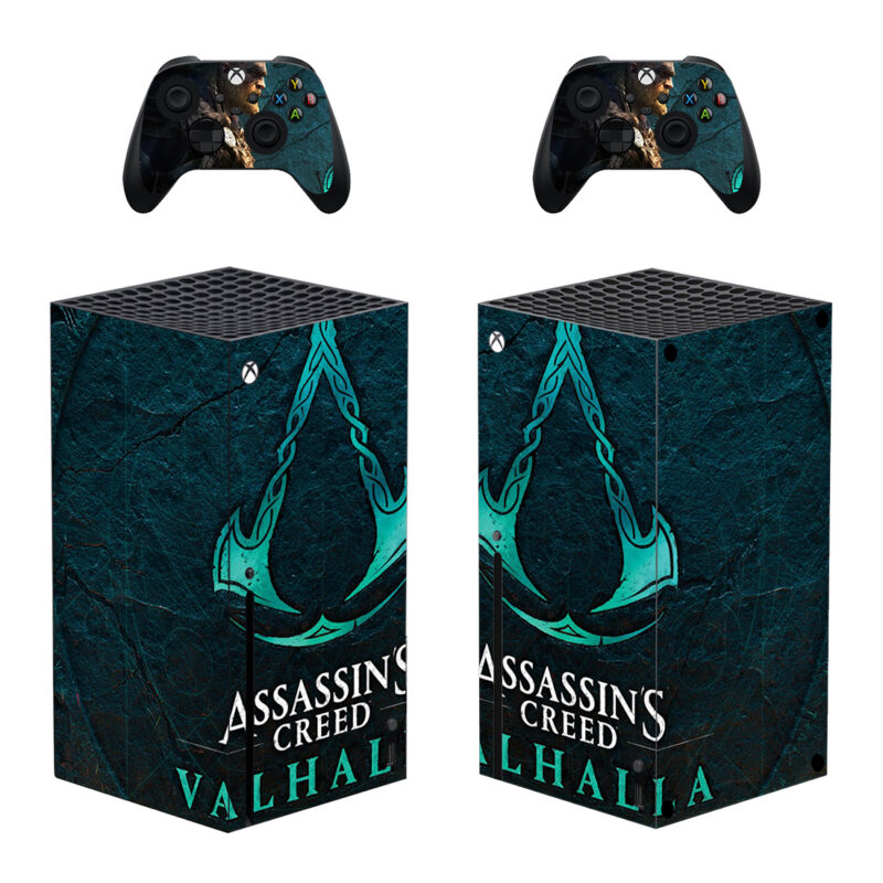 Assassin's Creed Valhalla Skin Sticker For Xbox Series X And Controllers Design 2