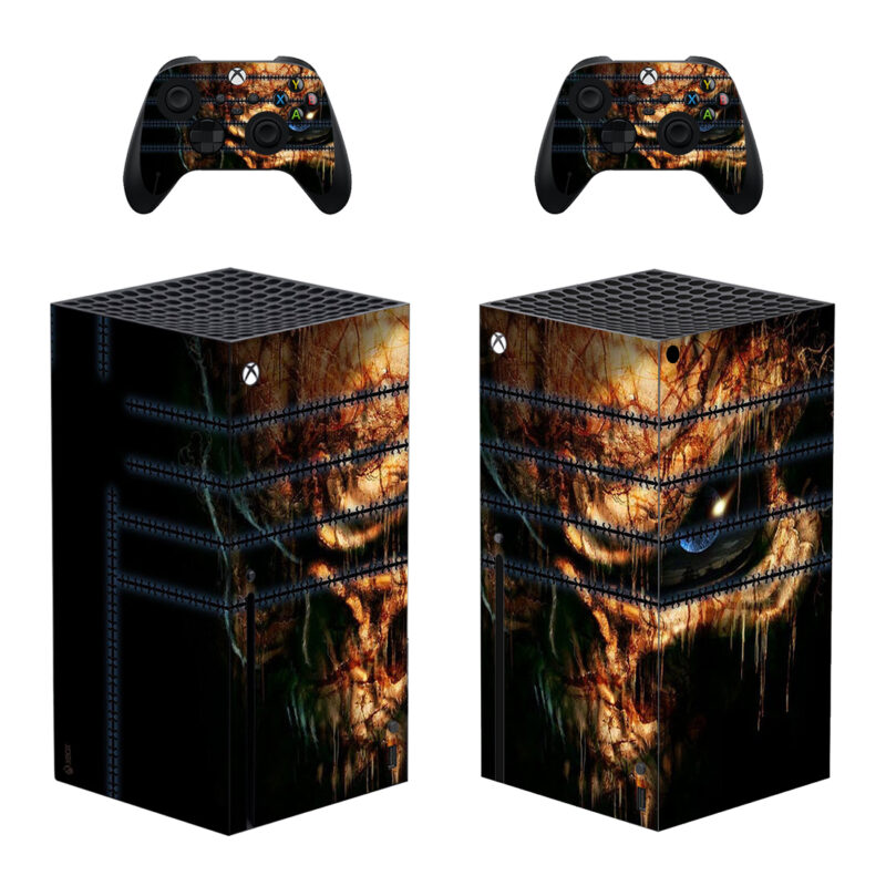 Painkiller Game Skin Sticker For Xbox Series X And Controllers Design 1