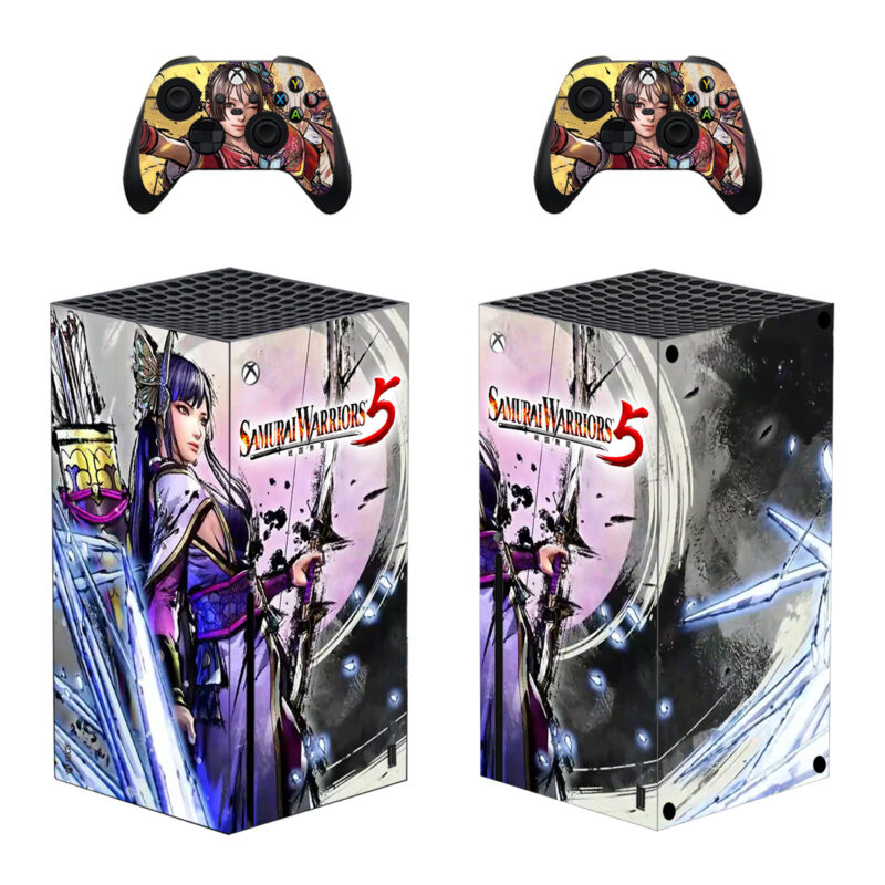 Samurai Warriors 5 Game Skin Sticker For Xbox Series X And Controllers Design 1