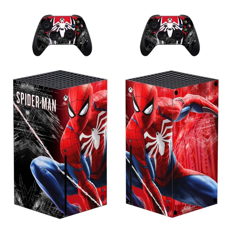 Marvel's Spider-Man Game Skin Sticker For Xbox Series X And Controllers