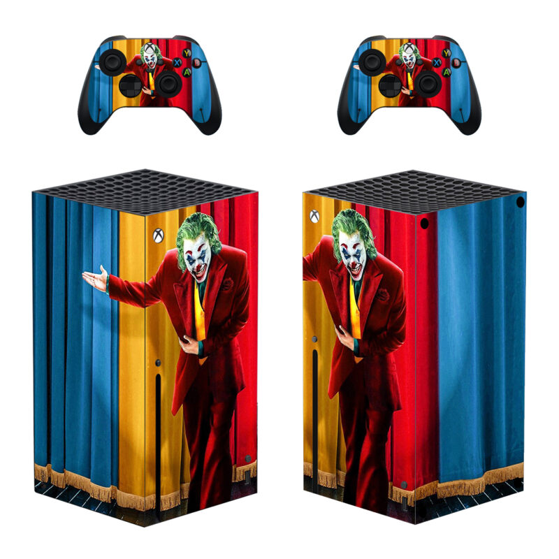 Joker Skin Sticker For Xbox Series X And Controllers Design 3