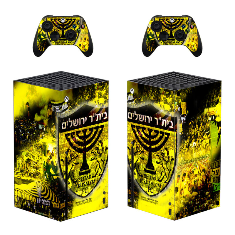 Beitar Jerusalem F.C. Skin Sticker For Xbox Series X And Controllers