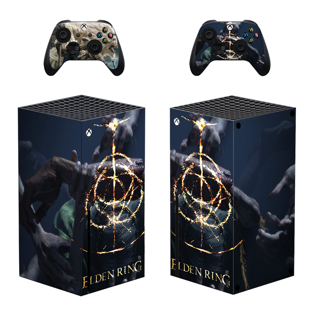 Elden Ring Game Skin Sticker For Xbox Series X And Controllers Design 1