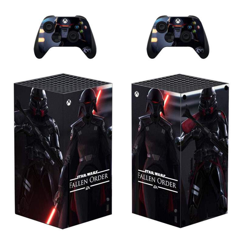 Star Wars Jedi: Fallen Order Game Skin Sticker For Xbox Series X And Controllers Design 2