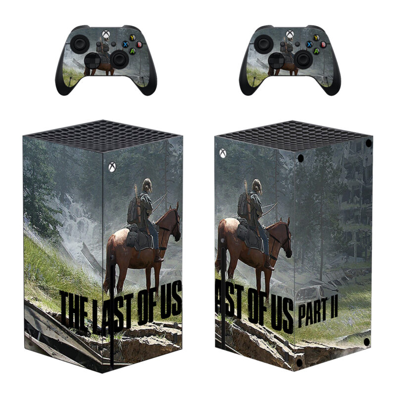 The Last Of Us Part II Skin Sticker For Xbox Series X And Controllers Design 2