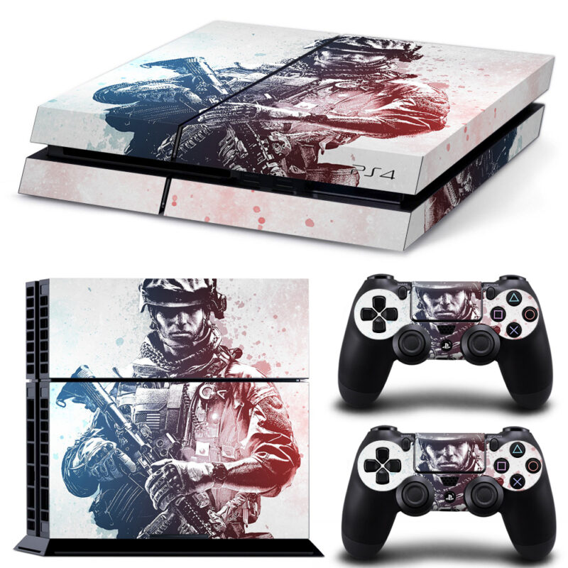 Battlefield 3 Skin Sticker For PS4 And Controllers