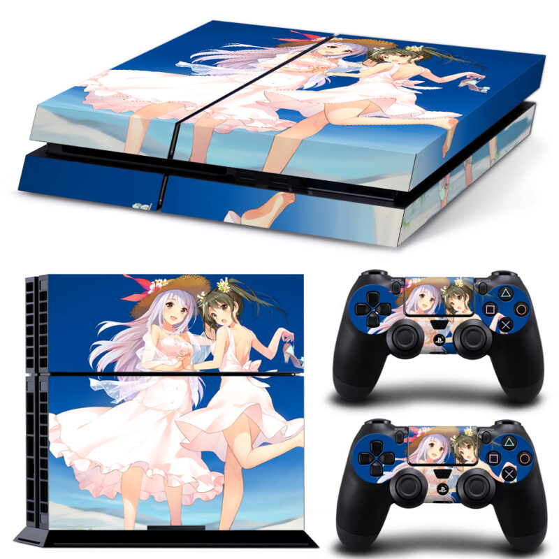 Wadatsumi Kantai Collection Shoukaku And Zuikaku Skin Sticker For PS4 And Controllers