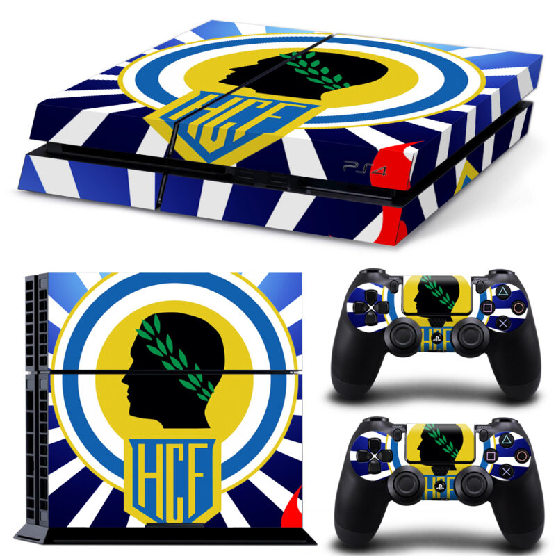 Hércules CF Skin Sticker For PS4 And Controllers Design 2