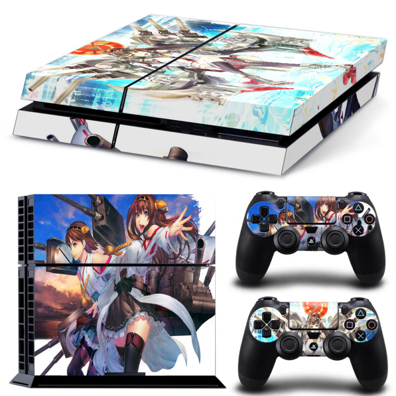 Kantai Collection: KanColle Skin Sticker For PS4 And Controllers