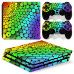 Rainbow Color Balls Pattern PS4 Pro Skin Sticker