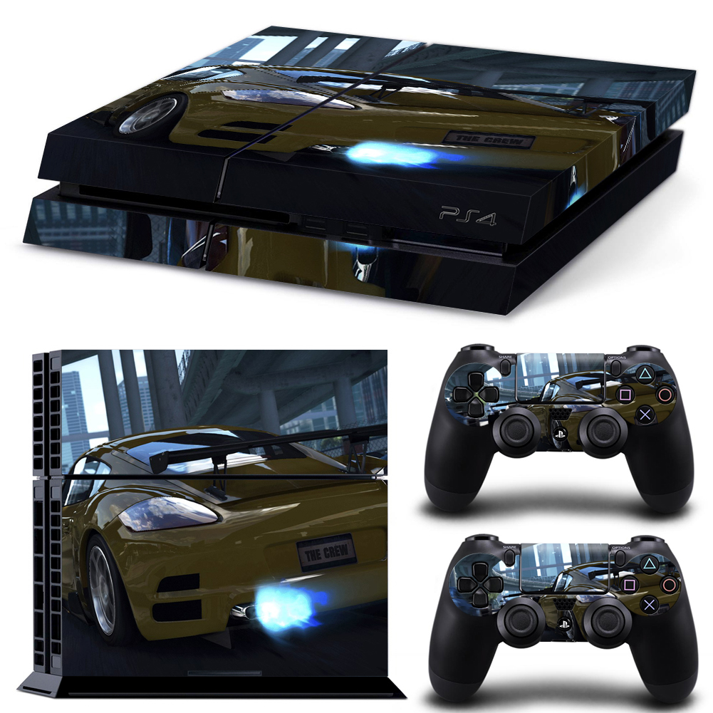 The Crew 2 Game Skin Sticker For PS4 And Controllers